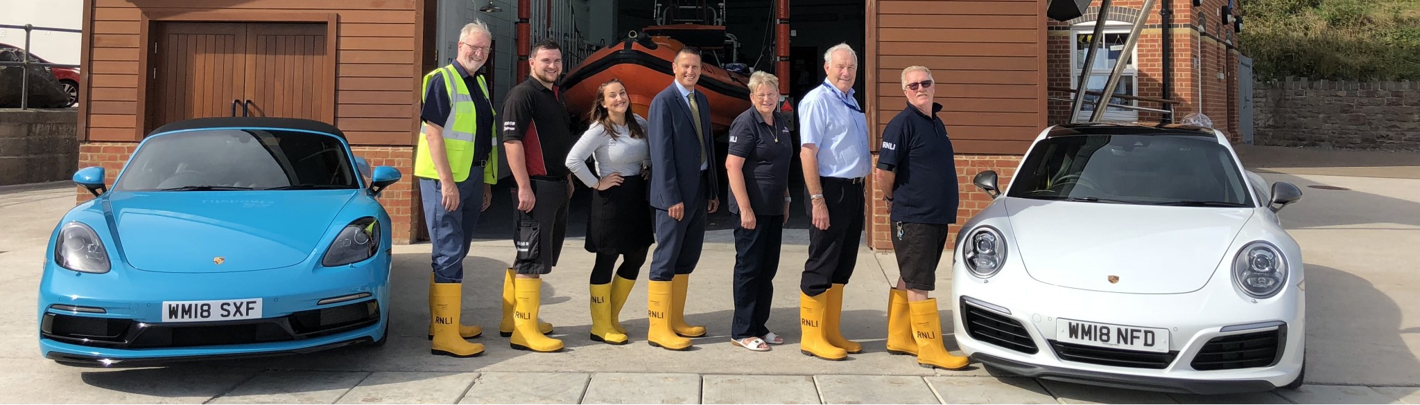 Porsche Centre Bristol Keep 911 On Course To Visit All RNLI Stations in 911 Hours Porsche Centre Bristol Keep 911 On Course To Visit All RNLI Stations in 911 Hours