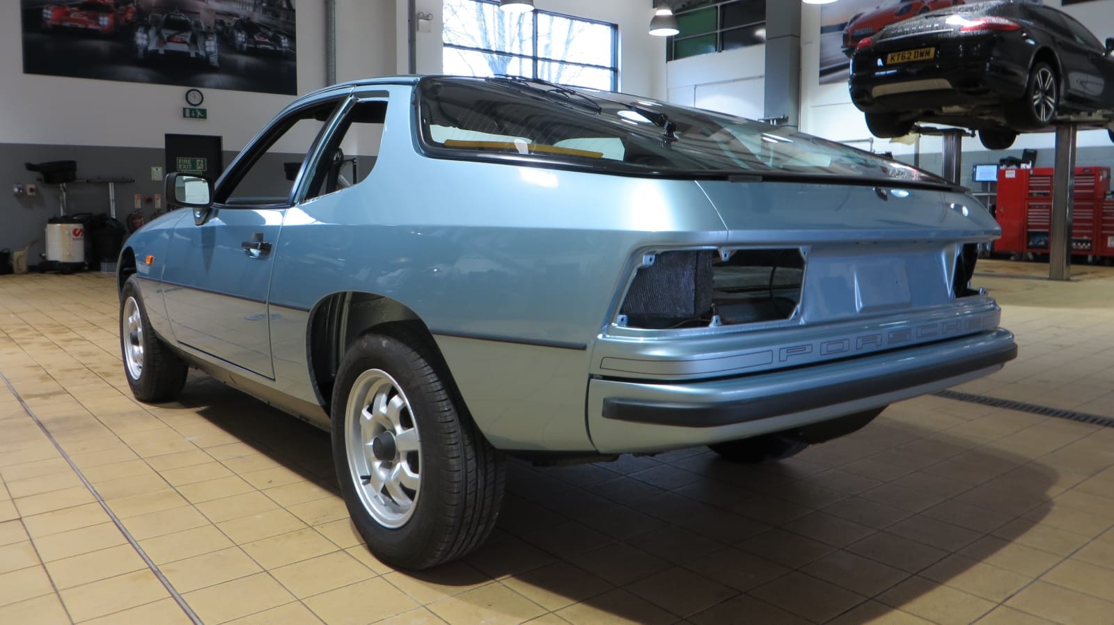 A Porsche 924 like no other at Porsche Centre Bristol A Porsche 924 like no other at Porsche Centre Bristol
