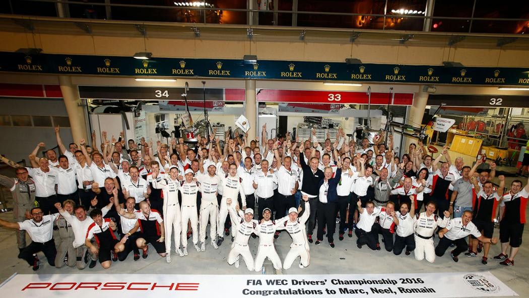 Porsche Wins Drivers' World Championships Porsche Wins Drivers' World Championships