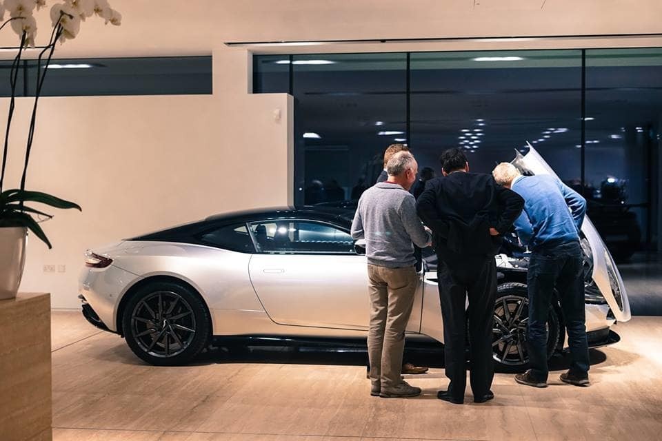 Chief Creative Officer and Design Director Marek Reichman joins us at Aston Martin Bristol Chief Creative Officer and Design Director Marek Reichman joins us at Aston Martin Bristol