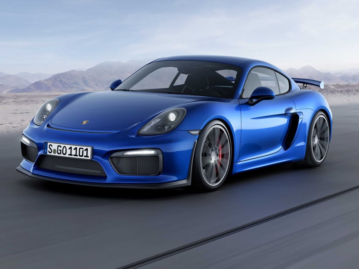 The New Porsche Cayman GT4 The New Porsche Cayman GT4