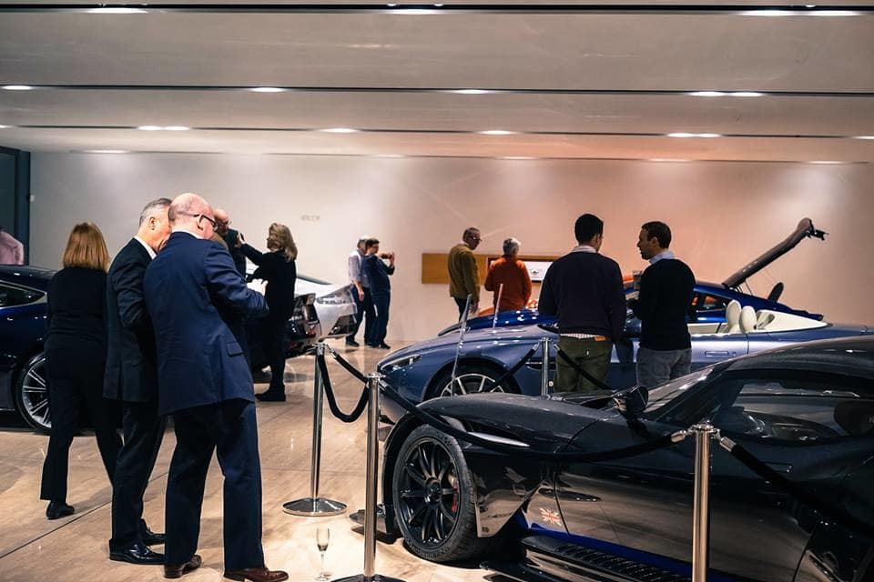 Chief Creative Officer and Design Director Marek Reichman joins us at Aston Martin Bristol Chief Creative Officer and Design Director Marek Reichman joins us at Aston Martin Bristol