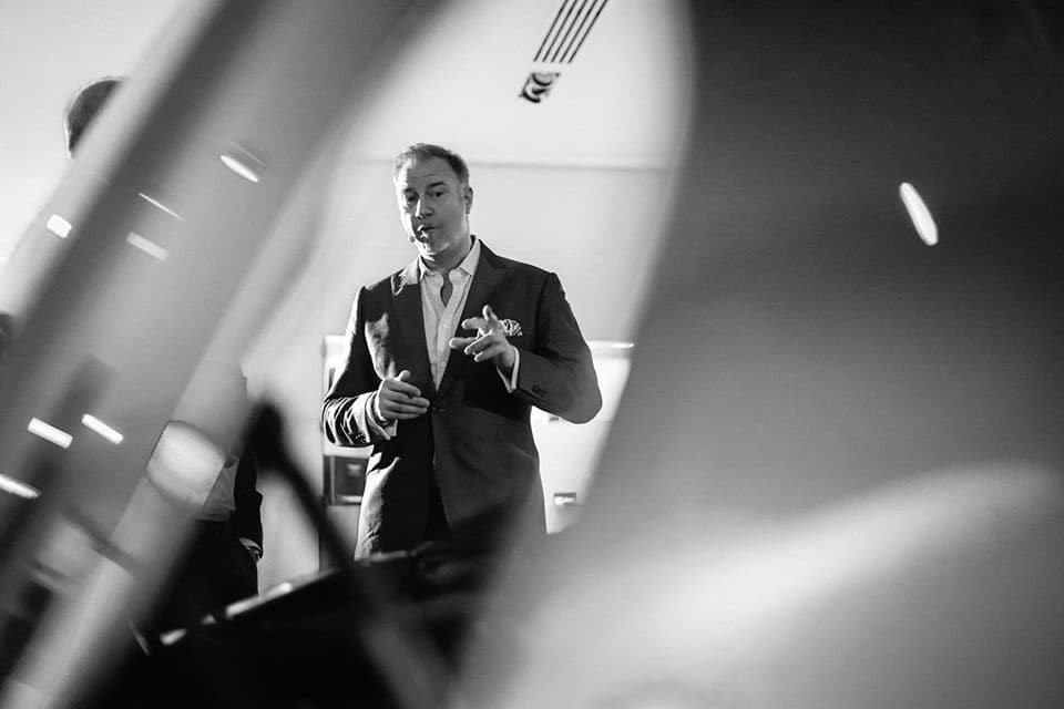 Chief Creative Officer and Design Director Marek Reichman joins us at Aston Martin Bristol Chief Creative Officer and Design Director Marek Reichman joins us at Aston Martin Bristol