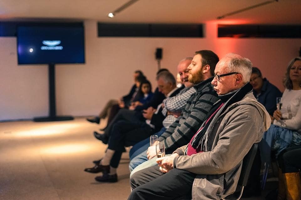 Chief Creative Officer and Design Director Marek Reichman joins us at Aston Martin Bristol Chief Creative Officer and Design Director Marek Reichman joins us at Aston Martin Bristol