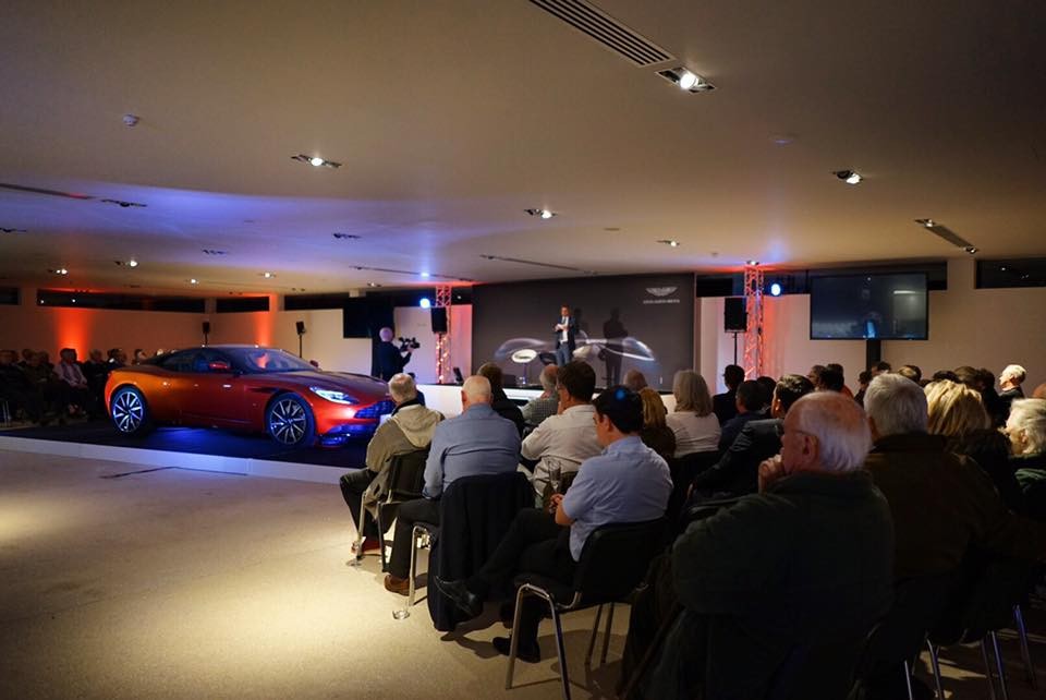 Chief Creative Officer and Design Director Marek Reichman joins us at Aston Martin Bristol Chief Creative Officer and Design Director Marek Reichman joins us at Aston Martin Bristol