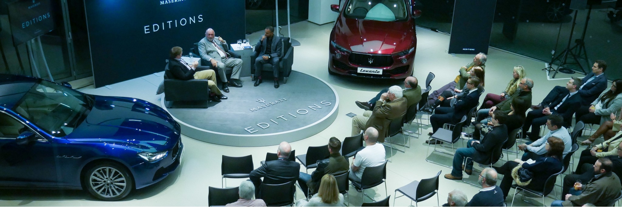 An evening with Dan Skelton at Dick Lovett Maserati An evening with Dan Skelton at Dick Lovett Maserati