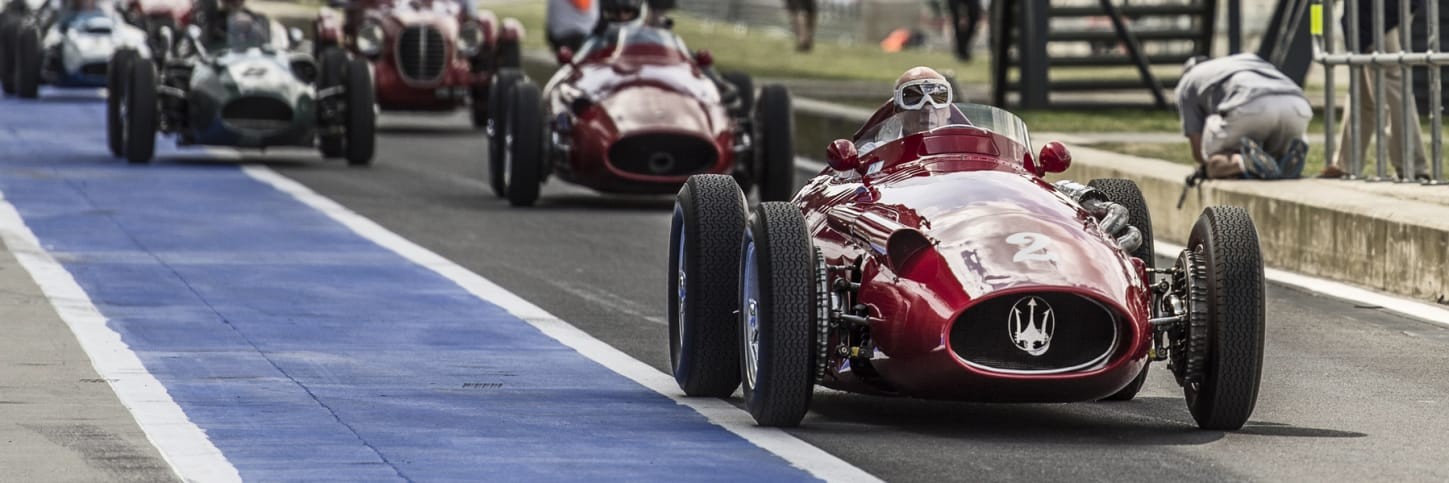 Maserati celebrates centenary in style at Silverstone Classic Maserati celebrates centenary in style at Silverstone Classic