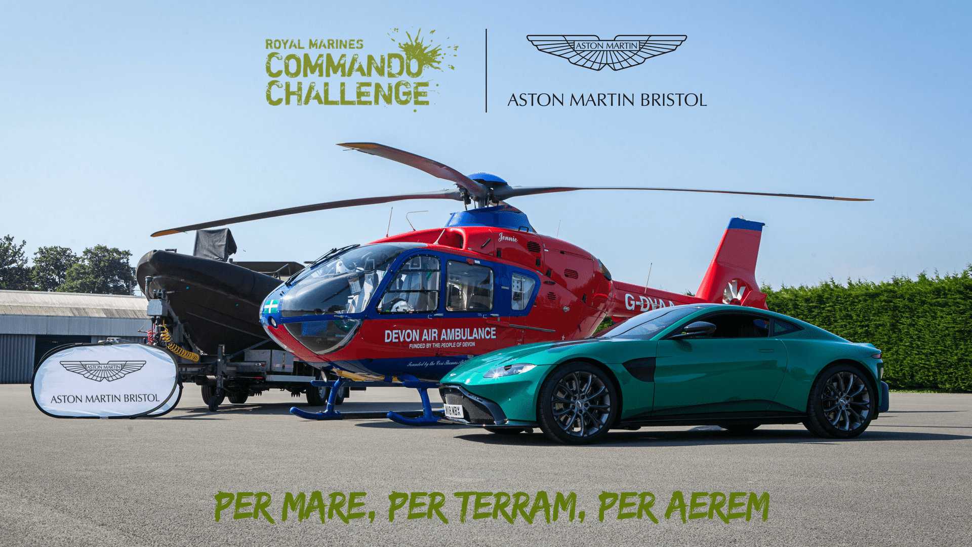 Aston Martin Bristol to sponsor Royal Marines Commando Challenge Aston Martin Bristol to sponsor Royal Marines Commando Challenge