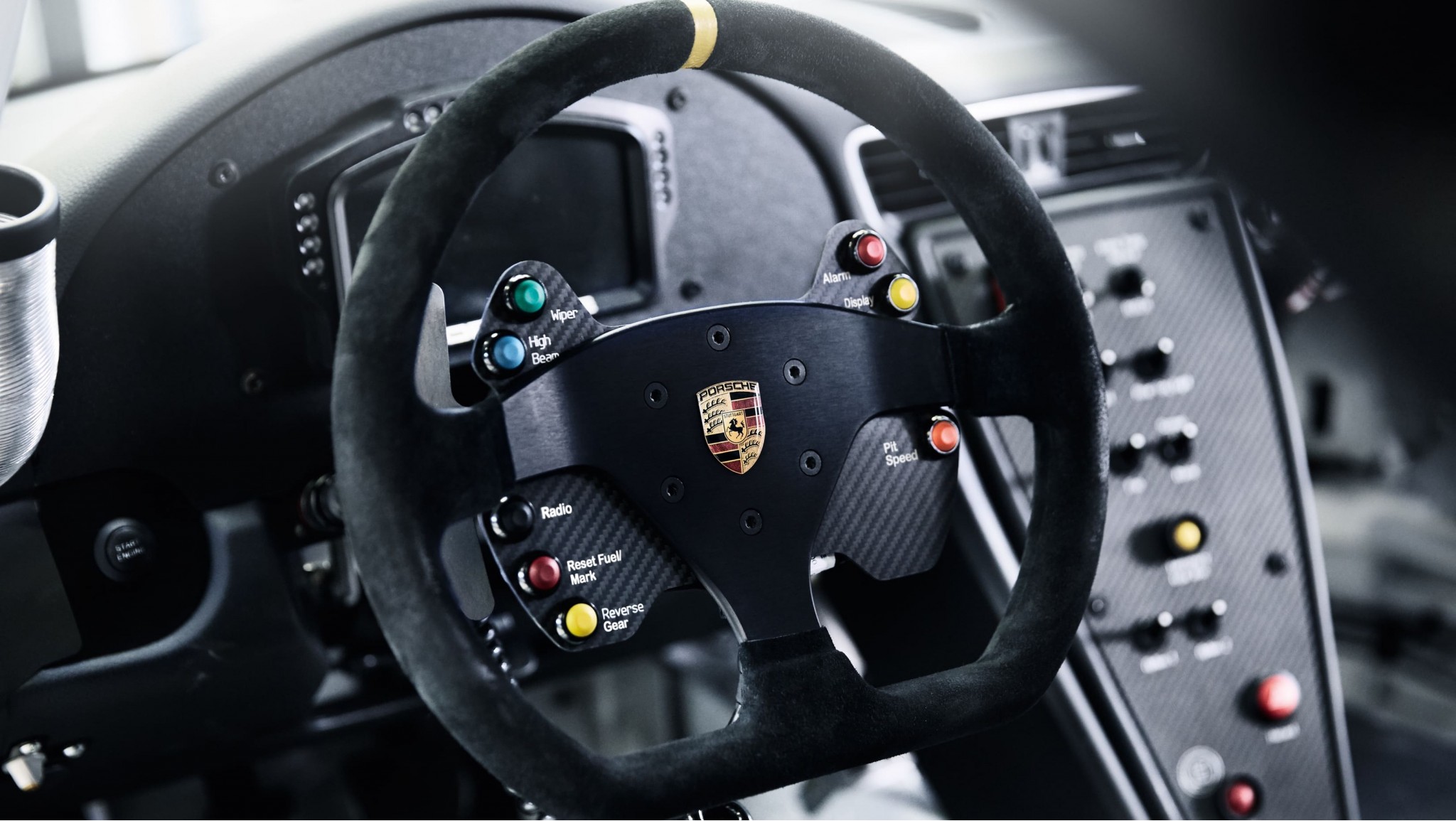 Porsche roll out the 911 GT3 racecar in Paris Porsche roll out the 911 GT3 racecar in Paris