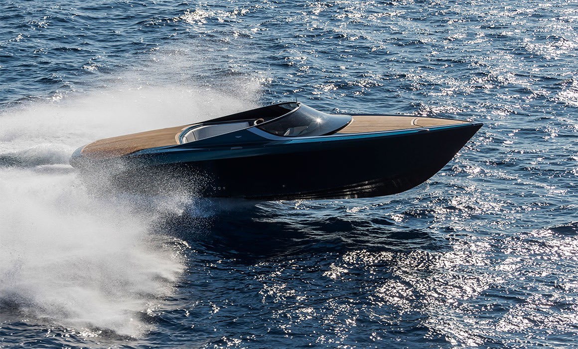 Aston Martin Power Boat Revealed in Monaco Aston Martin Power Boat Revealed in Monaco