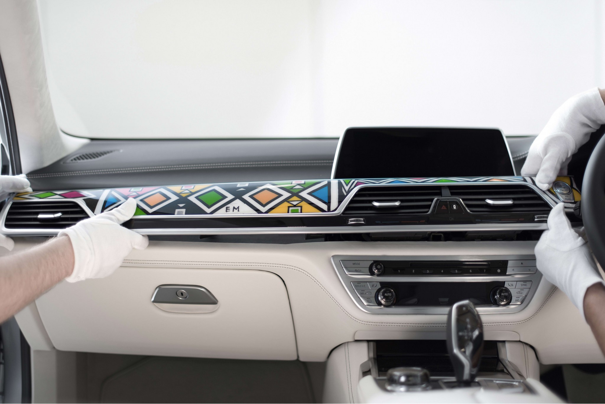BMW Individual 7 Series by Esther Mahlangu. BMW Individual 7 Series by Esther Mahlangu.