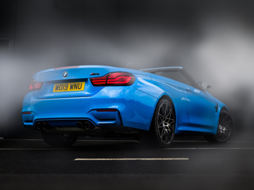 Macao blue m4 rear