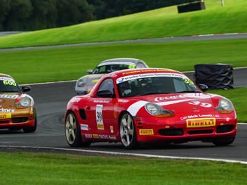 Ollie racing at oulton park