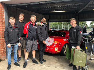 Porsche centre swindon team