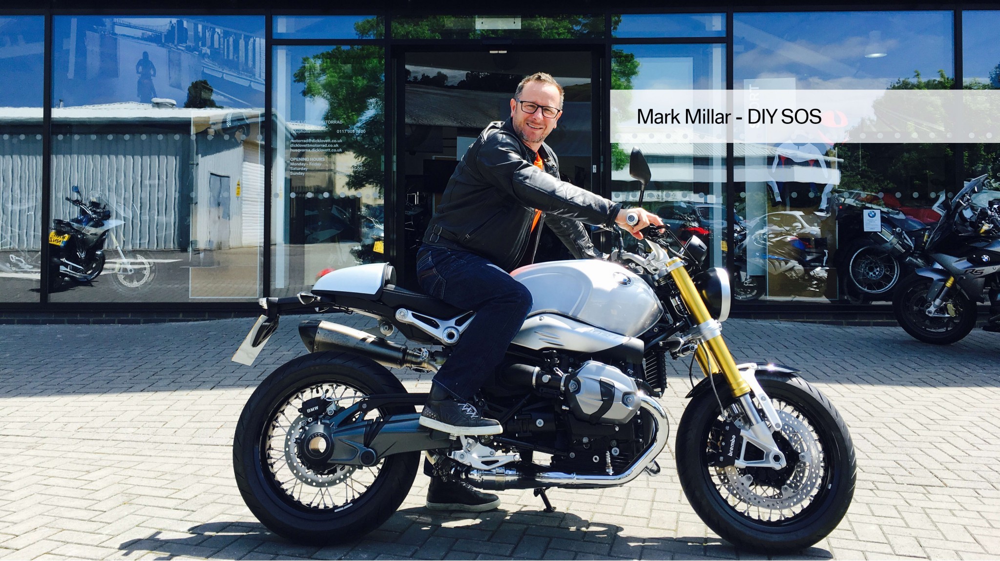 Congratulations to Mark Millar on picking up his new R nineT Sport Congratulations to Mark Millar on picking up his new R nineT Sport