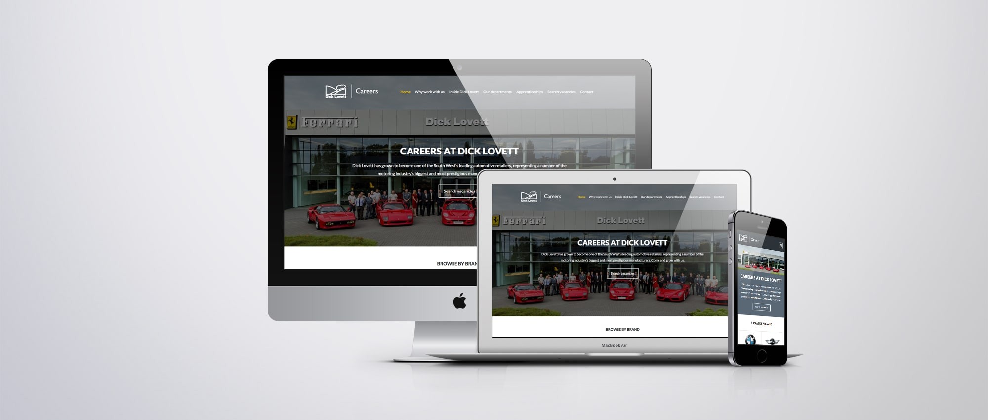 The new Dick Lovett Careers website is now live. The new Dick Lovett Careers website is now live.