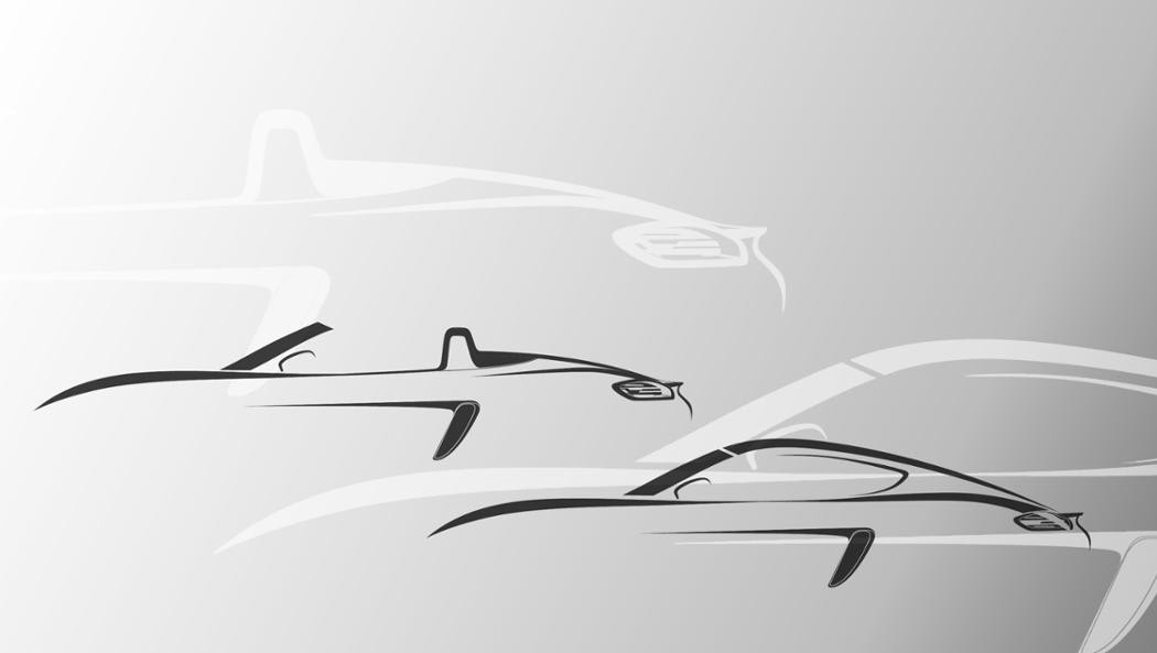 Porsche Boxster and Cayman: New model series 718 Porsche Boxster and Cayman: New model series 718