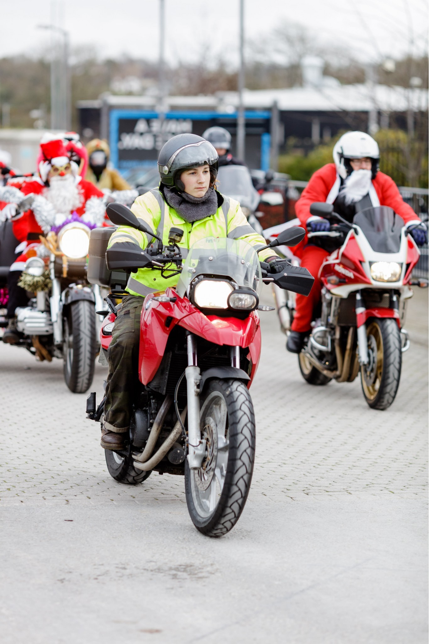 Santa's on a Bike 2015 Santa's on a Bike 2015