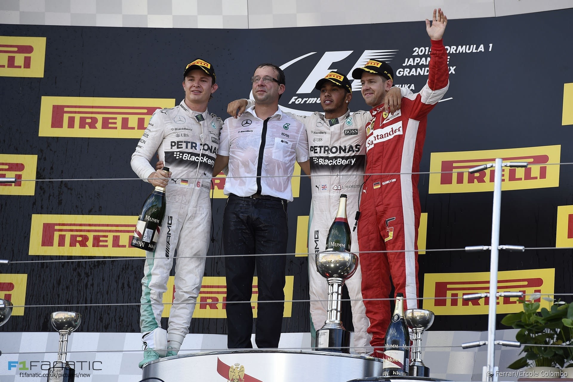 3rd and 4th place for Ferrari at the Japanese Grand Prix 3rd and 4th place for Ferrari at the Japanese Grand Prix