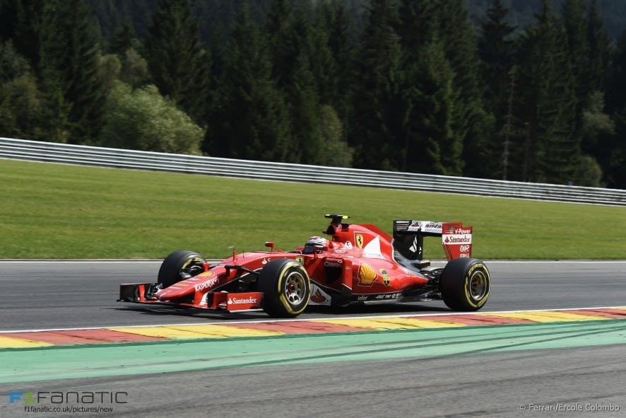Sebastian's podium vanishes and Kimi finishes seventh at the Belgian Grand Prix Sebastian's podium vanishes and Kimi finishes seventh at the Belgian Grand Prix