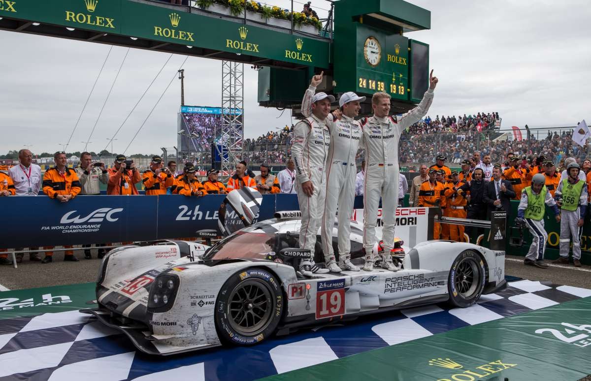 Porsche Wins Le Mans 2015 Porsche Wins Le Mans 2015