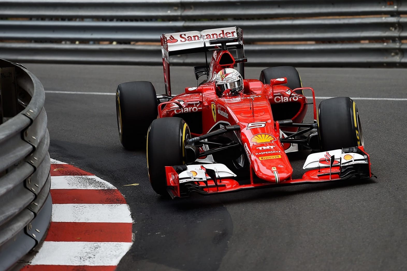 Vettel takes runners up spot at Monaco Grand Prix Vettel takes runners up spot at Monaco Grand Prix
