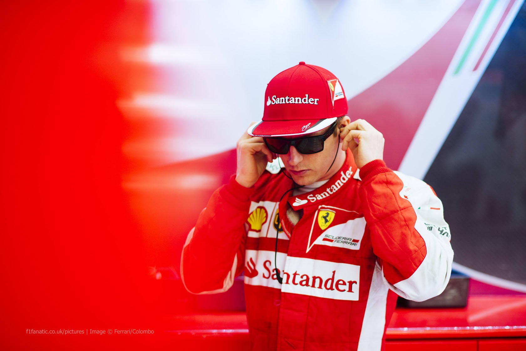 Kimi takes to the podium at the Bahrain Grand Prix Kimi takes to the podium at the Bahrain Grand Prix