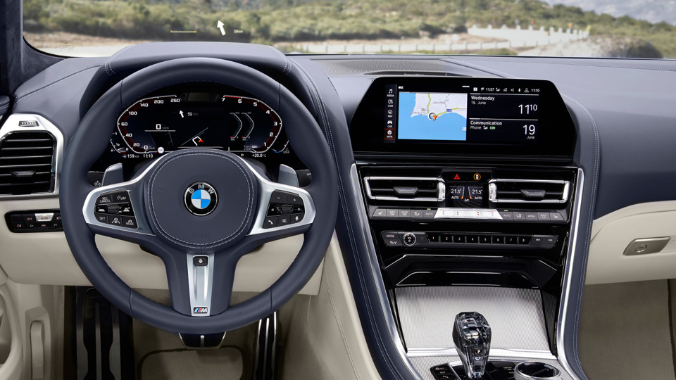 2019 BMW 8 Series Gran Coupé Driver-focused technology