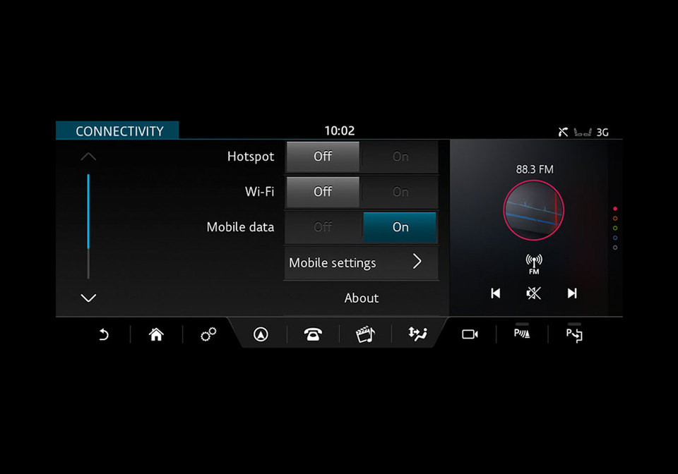 2019 Jaguar XJ 500MB SIM card
