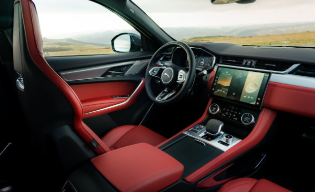 New Jaguar F-PACE car
