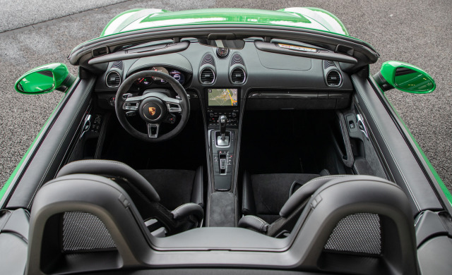 New Porsche 718 Boxster car